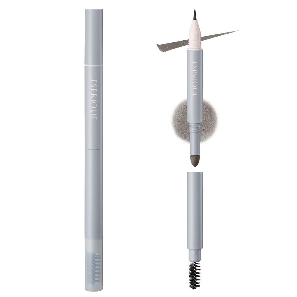 ESPRIQUE W Eyebrow Styler GY002 Gray (Liquid & Powder) 0.7g