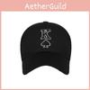 Fashionable Letter Spade Pattern Embroidered Casual Sun Shading Baseball Cap