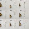 New Ice Crystal Snowflake Christmas Tree Pendant Clear Hanging Christmas Ornament Acrylic Christmas Decoration Party Supplies