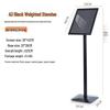 Weighted A3 Acrylic Display Stand