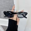 Designer Brand Cat Eye Sunglasses Women Men Casual Small Frame Sun Glasses Female Mirror Colors Luxurious Fashion