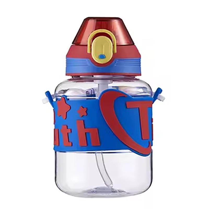 Nu Feng Children s Cartoon Pop-Up Straw Water Bottle