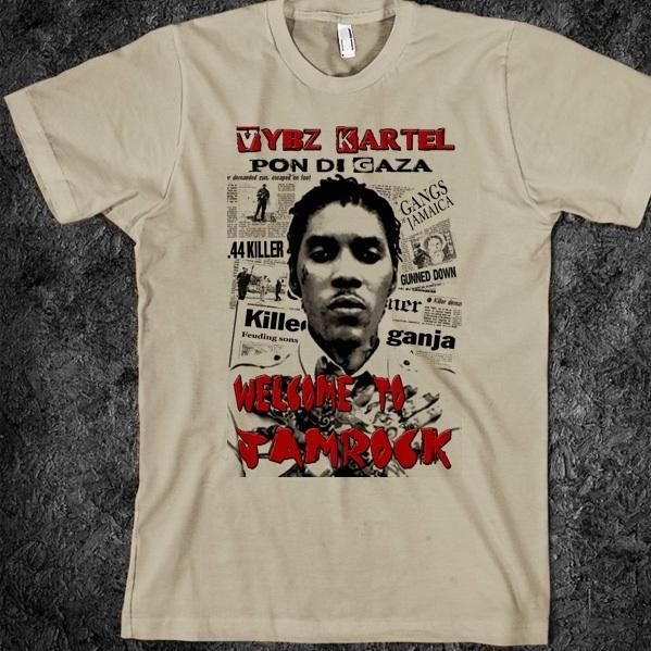 Регги, раста, джа, Ямайка, , Chronixx, Movado, Vybz Kartel, Yellowman Унисекс Футболка XL