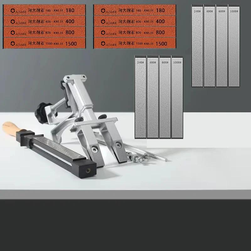 XK 2026 Fixed Knife Sharpener Kitchen Sharpening Stone Sharpeners Angle Professional Grinding System Diamond Whetstone Woodwork