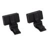2 Stück Staubschutz-Scharnier Ersatz für Keenwood KD 291R Plattenspieler ABS Plattenspieler Staubschutz-Scharnier Plattenspieler Teile