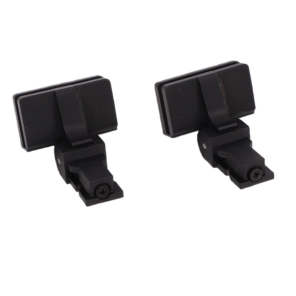 2 Stück Staubschutz-Scharnier Ersatz für Keenwood KD 291R Plattenspieler ABS Plattenspieler Staubschutz-Scharnier Plattenspieler Teile