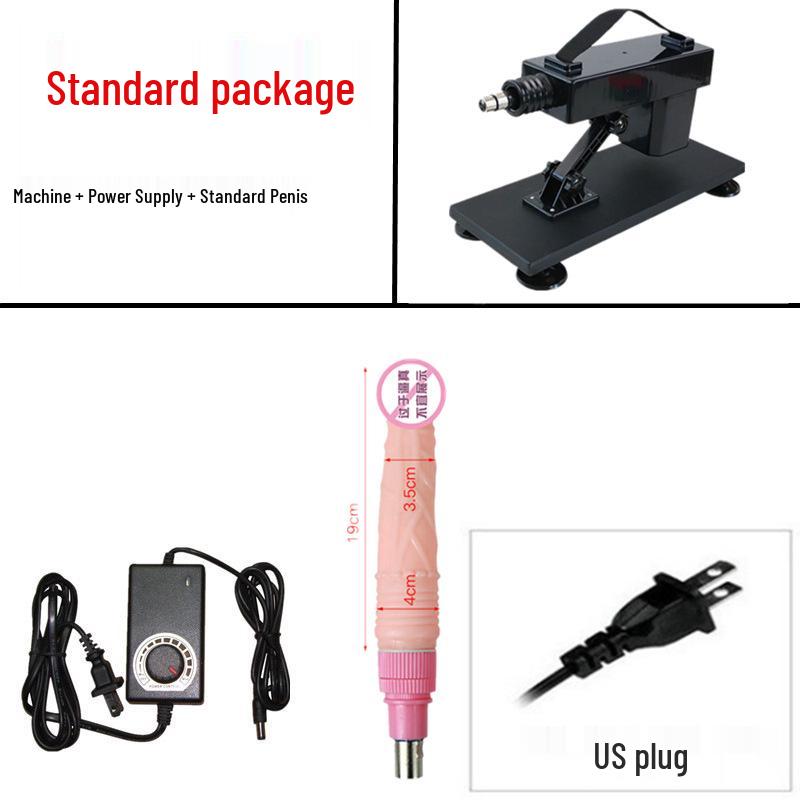Vibrador Telescópico Automático Femenino - Juguete Sexual Realista para Adultos