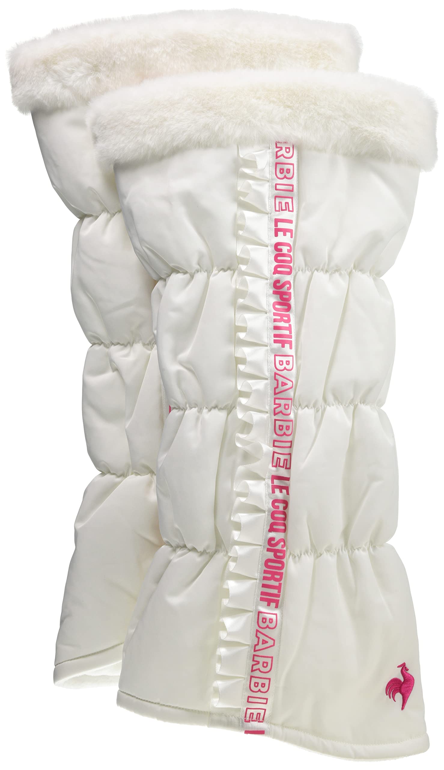 

Coq Sportif Leg warmers cold winter WH00 FREE size [Le Golf] [BARBIE collaboration] Padded, protection, use, golf, QGCUJX82, women s, (белый),