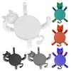 Posavasos de Gato Impreso en 3D Divertido Lindo Soporte para Tazas de Gato para Bebidas Barra Mesa de Cocina Decoración de Fiesta Regalos de Cumpleaños para Amantes de los Gatos