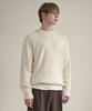 ESN Punched Round Neck Oversized Knit Cream