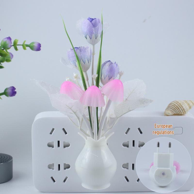 Multi-Color Changing Sensor Vase Night Light (EU/US Standard)