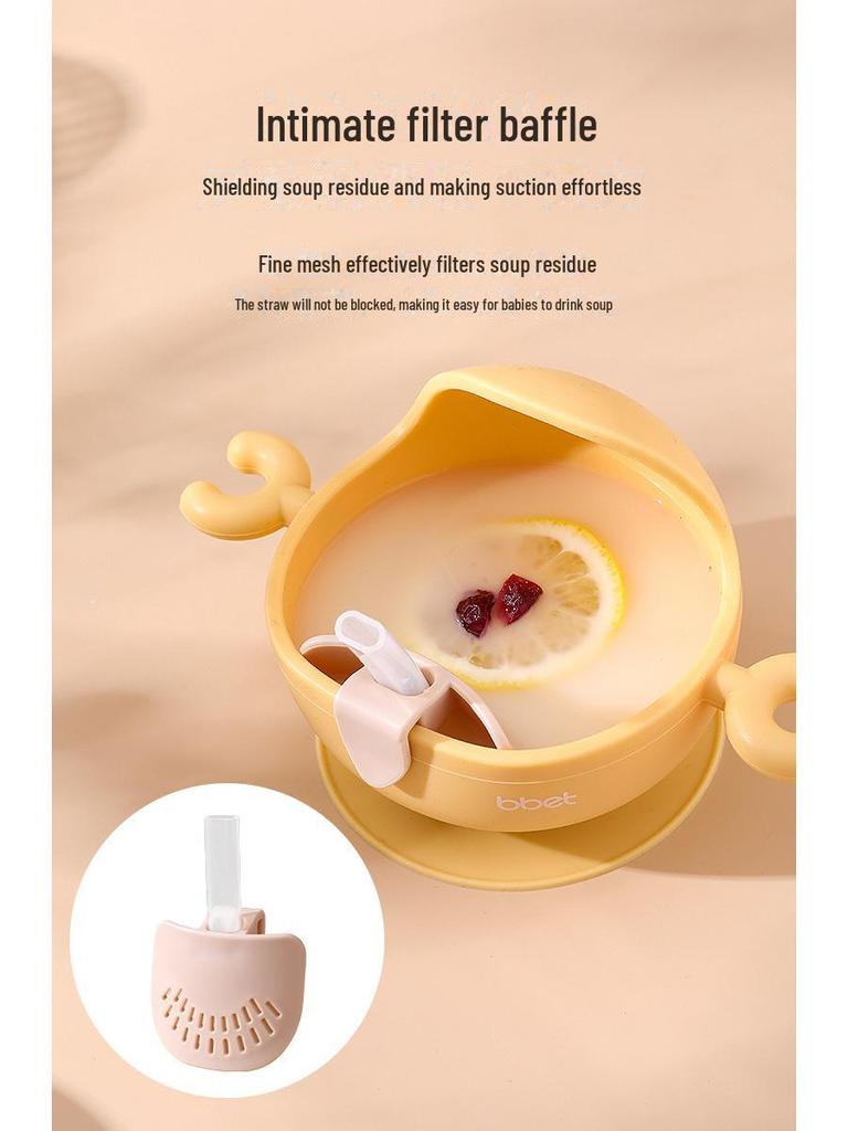 "Portable Baby Elephant Silicone Snack Bowl - Anti-Spill, Food Storage, Fruit Cup"