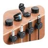 Cable Holder, Magnetic Type [Set of 8] Cable Clip, Wire Stop, Wire Organization, Cable Smooth Adjustment, Desk Area Cord Clip, Cord Holder, Paste,