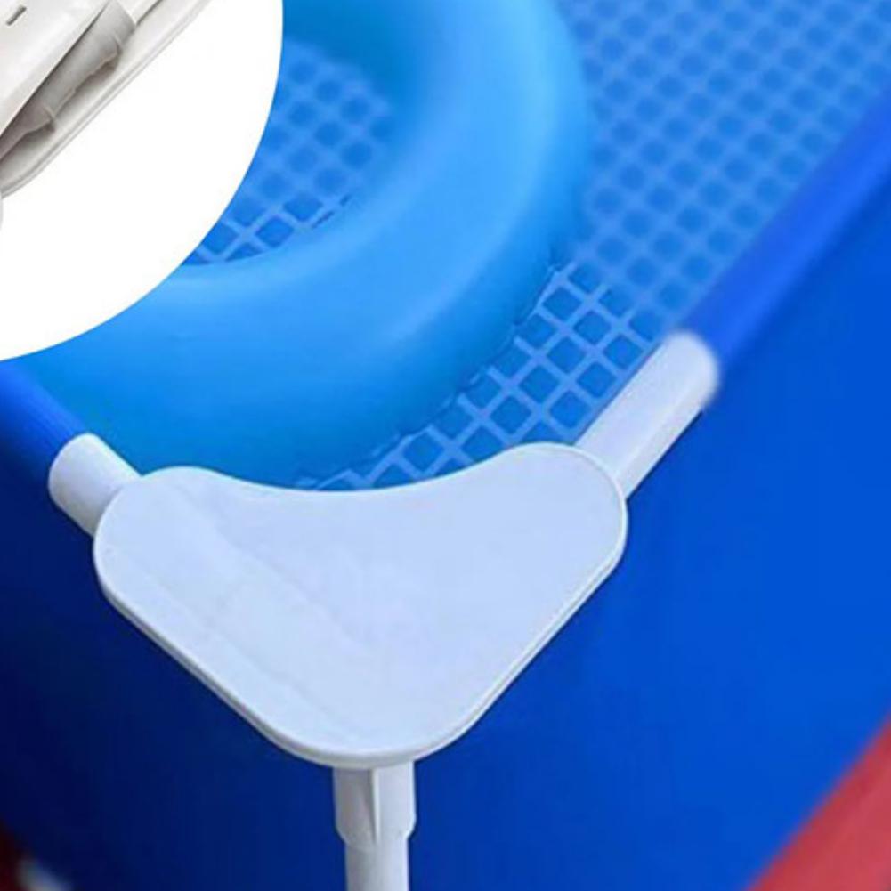 Pool Frame Corner Joint Plastic Pool Frame Corner Connector Bracket Replacement Part for Above Ground Pools