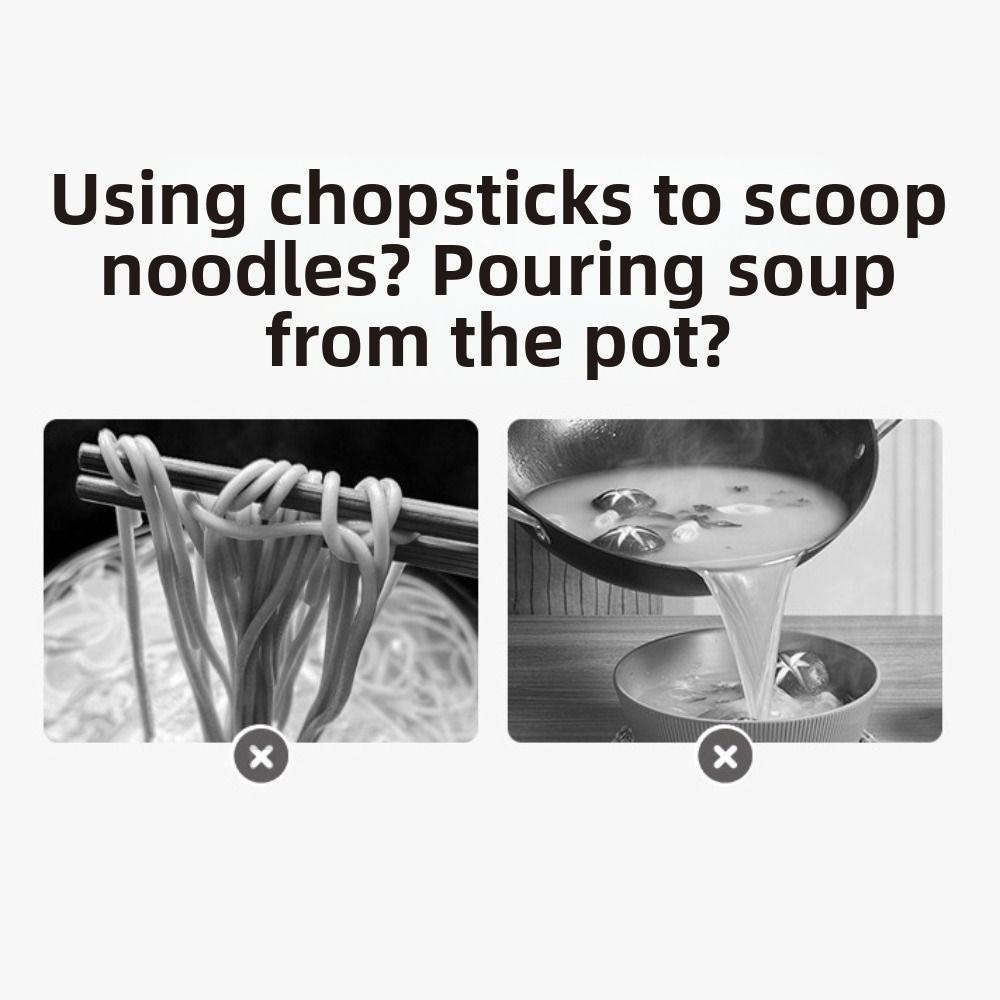 High Heat Resistant Vegetable Strainer Big Size Kitchen Ladle Strainer  Restaurant