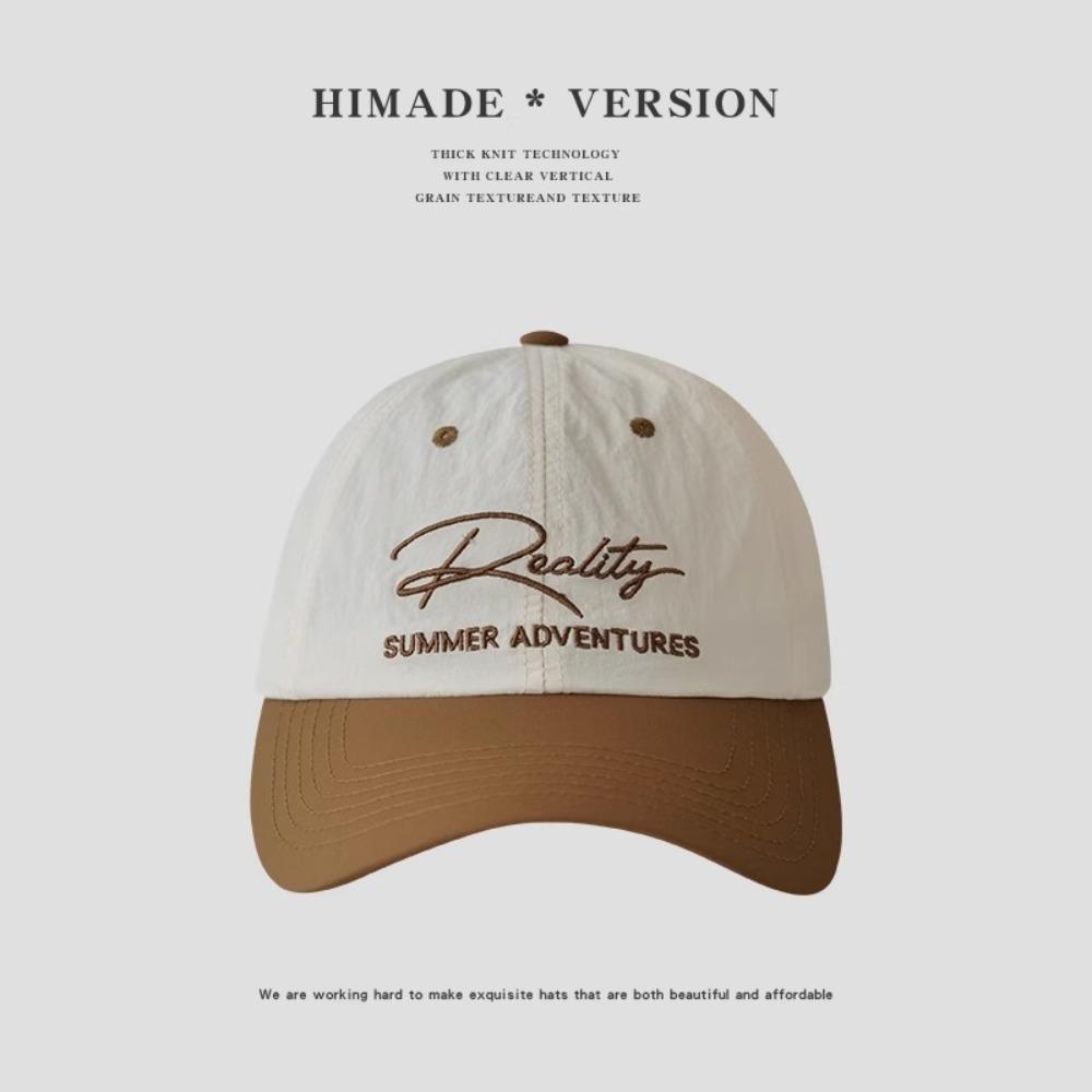 

Быстросохнущая кепка с козырьком Мягкая женская кепка Корейский стиль Цилиндр Летняя уличная кофейный