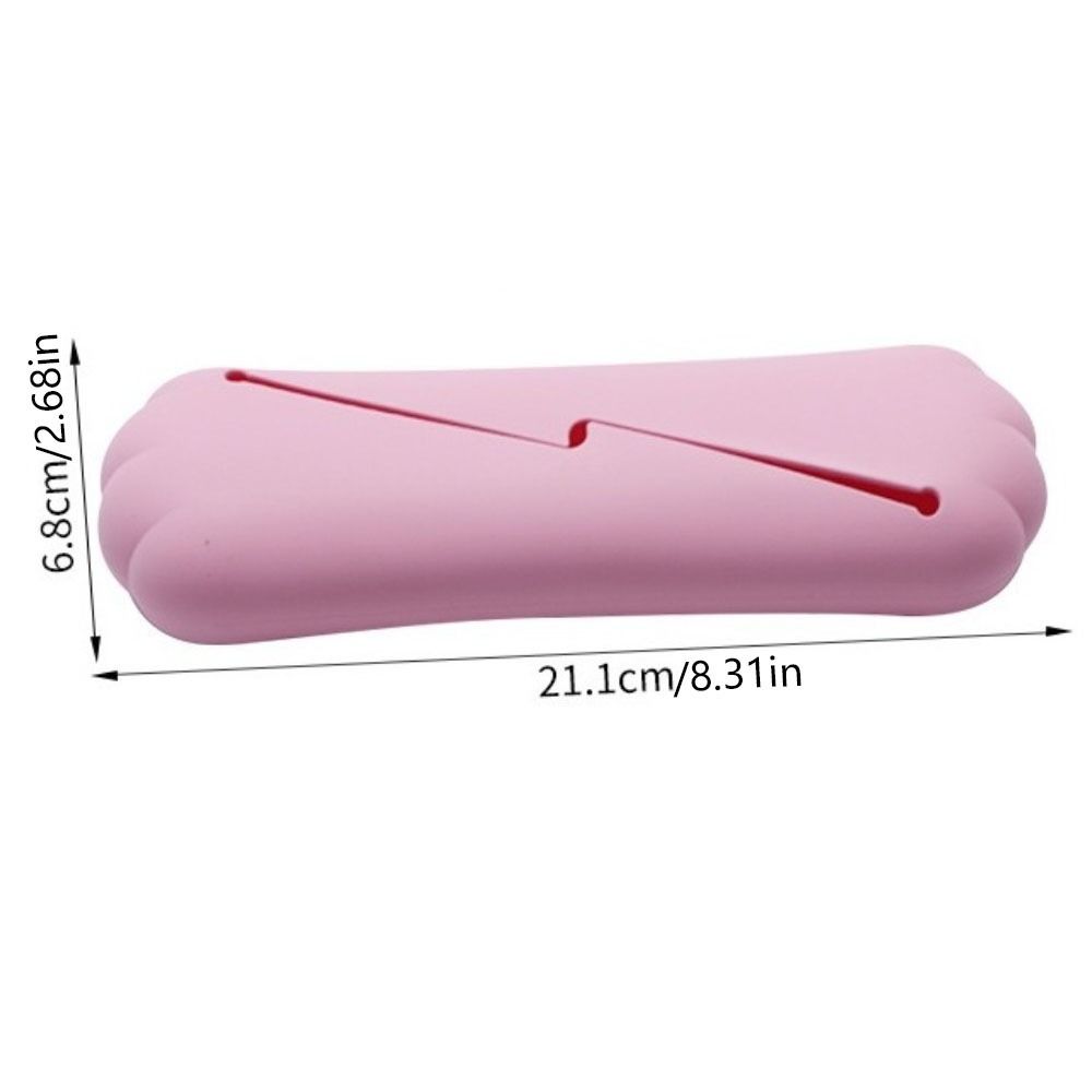 Waterproof Makeup Brush Holder Silicone Cosmetic Brushes Pouch Makeup Bag  Travel
