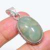 Aquamarine Gemstone Handmade 925 Sterling Silver Jewelry Pendant 1.58" KJ-241
