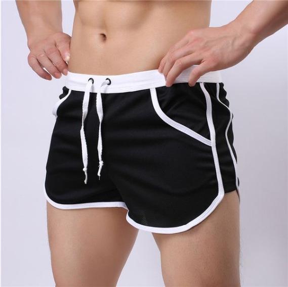

2023 See-through Loose Fit Breathable Wide-Leg Home & Sports Shorts Triple Extra Large темно-сірий