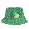 St da Uomo e da Donna. Cappello da Pescatore per San Patrizio Circonferenza Testa Grande Cappello a Bacino Double-face Cappello da Esterno