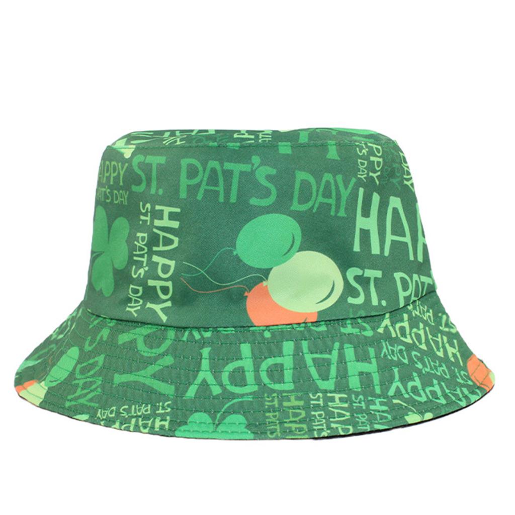 St da Uomo e da Donna. Cappello da Pescatore per San Patrizio Circonferenza Testa Grande Cappello a Bacino Double-face Cappello da Esterno