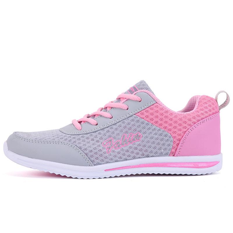 Women's Cross-Border Mesh Sneakers: Breathable, Casual, Running Shoes in Large Sizes