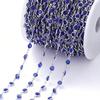 6mm  Crystal Cubic Zirconia Beads Jewelry Chain For Making Necklaces Bracelets DIY Craft