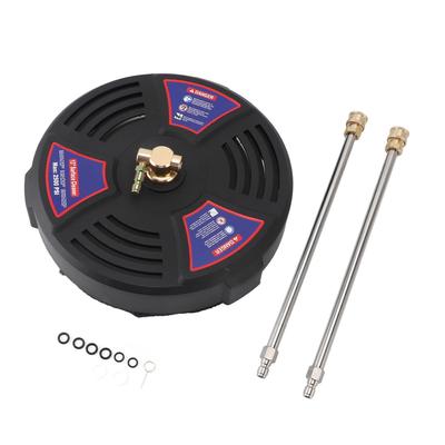 13 Inch Pressure Washer Surface Cleaner 2500 PSI Working Pressure 1/4 Quick Connect Power Washer