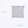 1PSC Kitchen Cleaning Supplies Pot Brush Artifact Stainless Steel Pot Brush Net Pot Washing Net Dishwashing Does Not Drop Wire Steel Ball