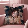 C-Chappell R-Roan Cushion Cover Multi-Scene Pillow Cover for Home & Car - Reversible, Soft & Durable for Daily Use