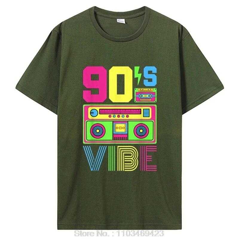90s Vibe 1990 Styl Móda 90s Téma Oblečení Devadesátková Kostým Tričko Vtipné Grafické Tričko Topy Dámská Móda Oblečení Oversized