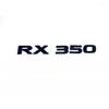 Car Trunk ABS Chrome Gloss Black Letters Logos Badge Emblem Decals Styling Sticker For Lexus RX RX300 RX350 RX200t AccessoriesBD8 