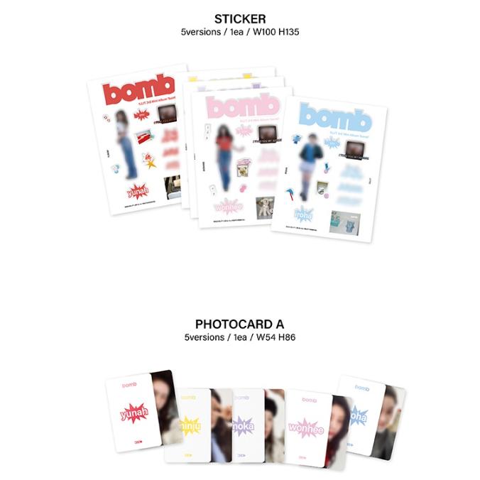 ILLIT 3rd Mini Album Bomb GLITT Ver.