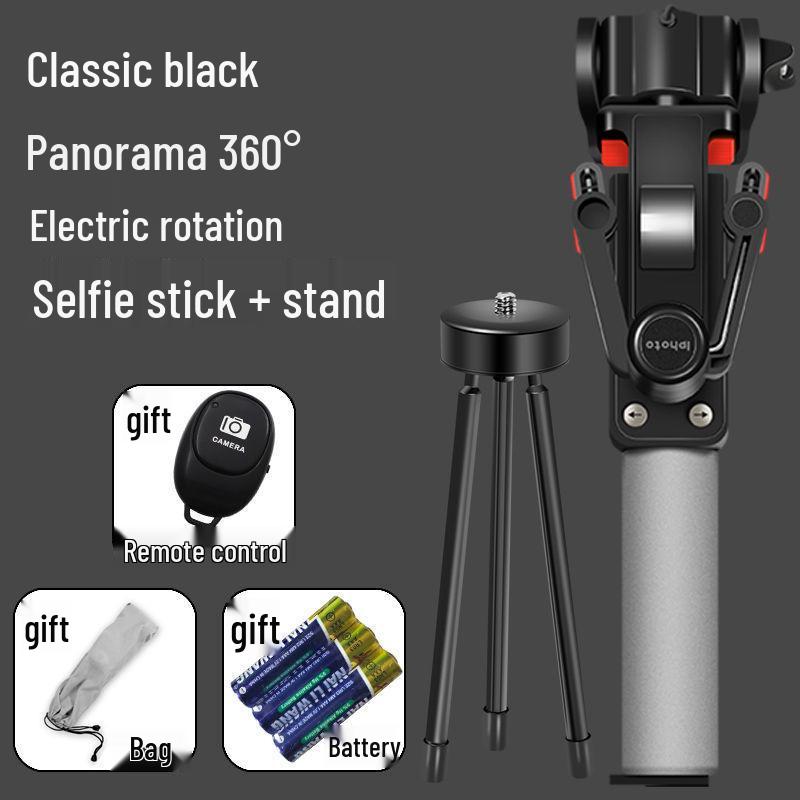 360° Rotating Bluetooth Selfie Stick & Live Streaming Stand
