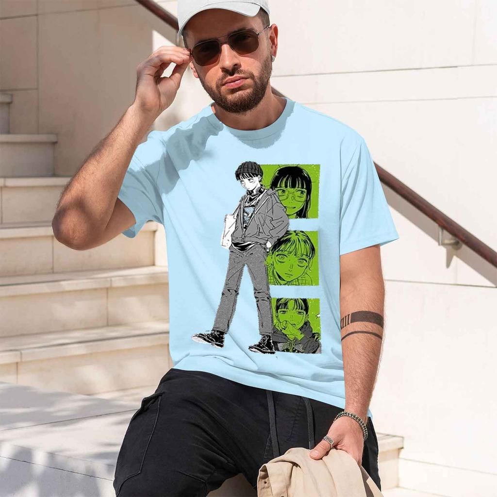 Street Style Unisexs Tshirt Anime Character Design Casual Wear For Spring And Autumn Perfect Gift For Anime Fans 2026 New Model S