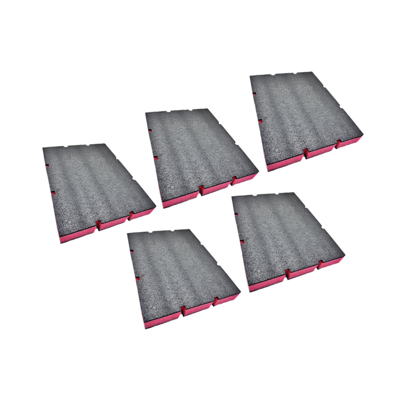 5Pcs Tool Box Foam Inserts Hard Case Storage Sheets Foam Sheets Packing Foam Pads for Crafts Transport Model Making Packaging 40.5cmx30.5cmx2.5cm