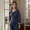 Simpeulleteulo Sr_Waist Plaid Top