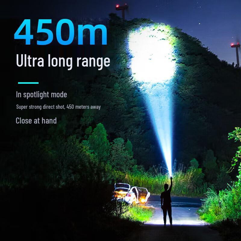 Philips SFL6168 High-Power Rechargeable LED Flashlight