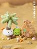 Coconut Doll Pencil Ruler Plush Toy & Teddy Bear Pencil Case - Children's Gift.