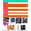 Electronic Fan Speed Regulator Module 5V 12V 24V Output Adjustable For PC And LED Lighting