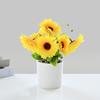 Thekenaufsteller Künstliche Blume Platzierung Topfpflanze Geschenk Kunstpflanze Blumenpott Party Dekoration