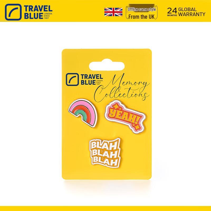 Travel Blue Cultural Commemorative Badge