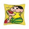 Anime Magali Festa Pillow Cover Retro Trendy Pillow Case For Sofa Home Decor Print Pillowcases Birthday Present