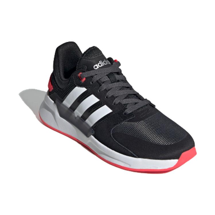 Adidas Neo RUN90S Sports Casual Shoes 'Black White Red' Women's EG8658