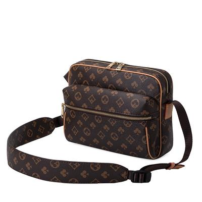 New Men's Bag Shoulder Bag Fashion Casual Men's Messenger Bag Green Small Backpack Trend