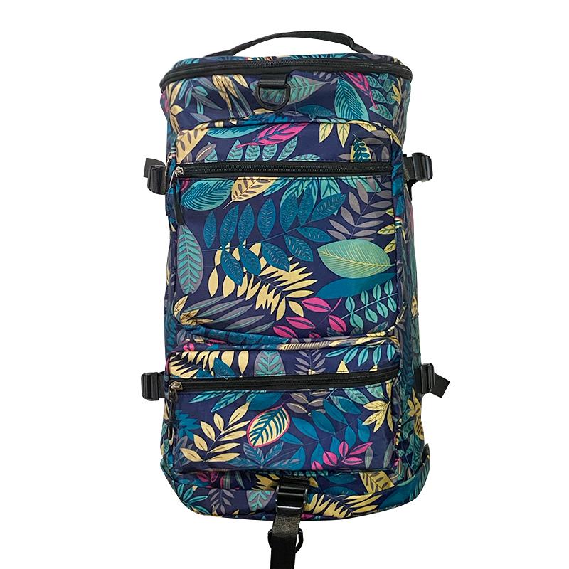 

36 ~ 55L женские и мужские рюкзаки с кленовым листом, сумка на плечо, дорожные сумки для багажа, сумки через плечо синий