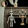 Ghostly Fabric Skull Props For Halloween Party Decorations Haunted House Theme Scary Skeleton Accessory Gift