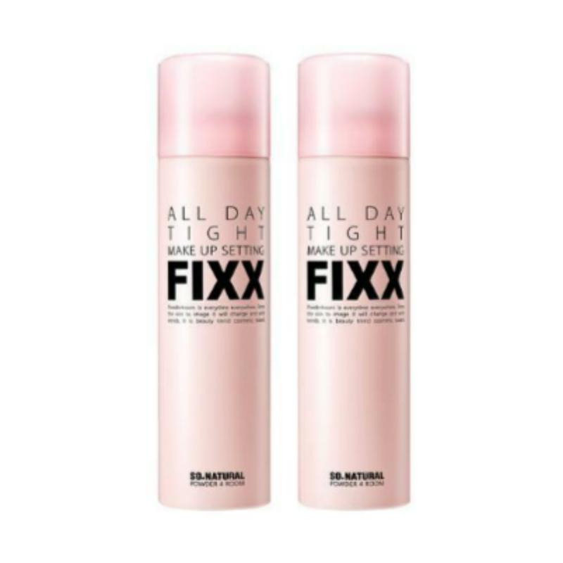 So Natural All Day Makeup Fixer Double Set (120ml + 120ml)