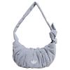 Originali 1.6L Borsa Nuvola Versatile con Design Pieghettato Borsa a Spalla da Donna Blu KT0861