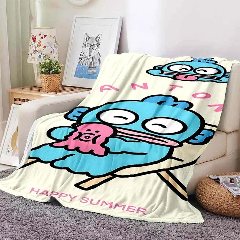 17 Styles Hangyodon Cartoon Blanket for Sofa King Size Cute Soft Flannel Throw Fluffy Bed Blanket New Born Winter Blanket Gift